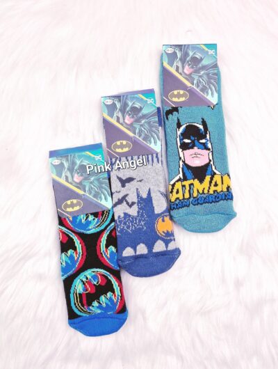 Детски ватирани чорапи -Batman - 3 броя 190021