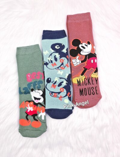 Детски ватирани чорапи -Disney - Mickey and friends - 3 броя 190022