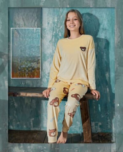 Детска пижама от кадифе 13353- 64