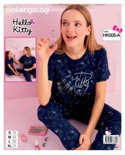 Дамска пижама Hello Kitty НК-005-А