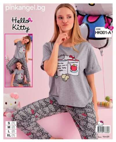 Дамска пижама Hello Kitty НК-001-А