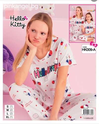 Дамска пижама Hello Kitty НК-009-А