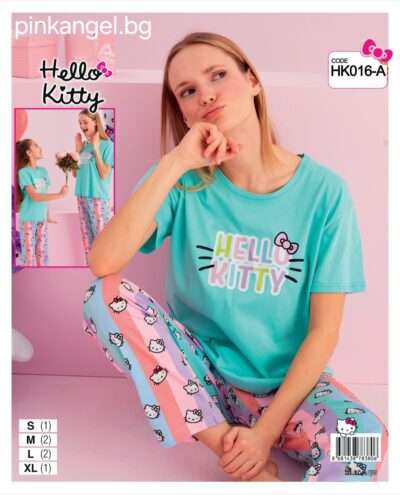 Дамска пижама Hello Kitty НК-016-А