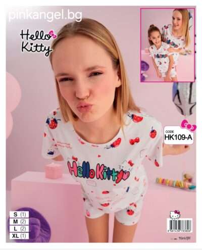 Дамска пижама Hello Kitty НК-109-А