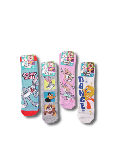 Детски чорапи - Tweety and friends 4 броя 21586