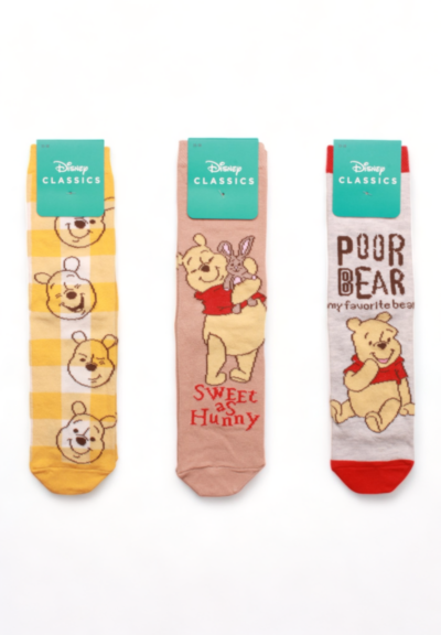 Детски чорапи - Winnie the Pooh 3 броя 22181