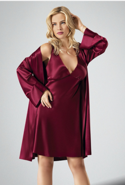 Комплект от сатен 7707bordo