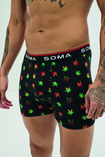 Мъжки боксерки в луксозна кутия - Soma "GANJA" SB7414