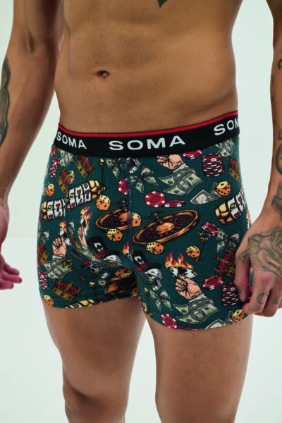 Мъжки боксерки в луксозна кутия - Soma "THE KING" 7388