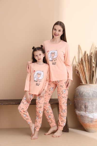 Детска пижама с дълъг ръкав - 8091-9-C